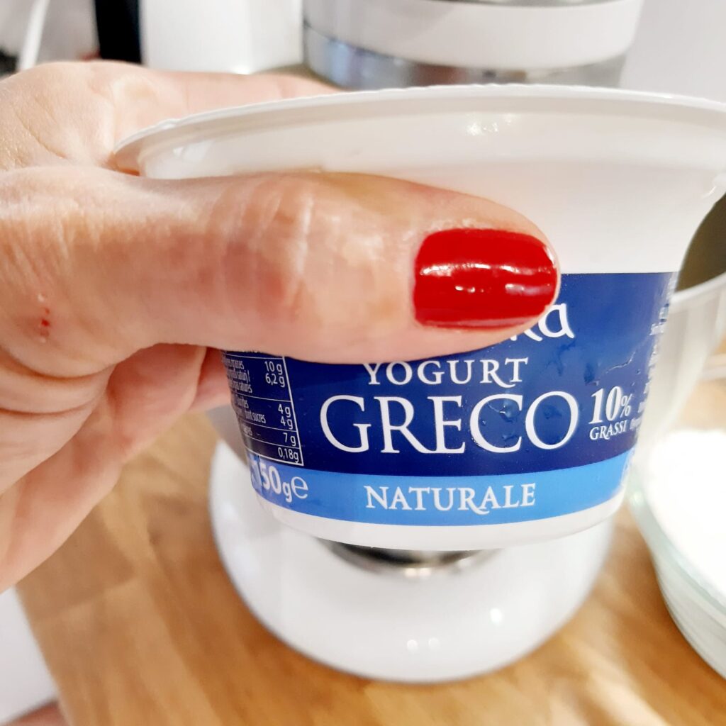 mini plumcake con yogurt greco