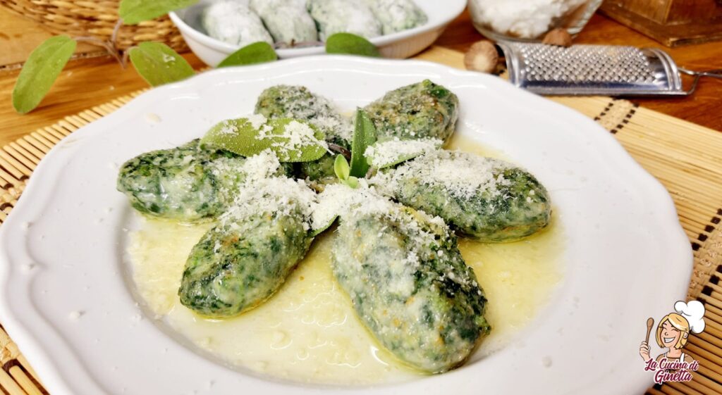 gnudi al burro e salvia