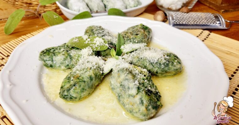 GNUDI AL BURRO E SALVIA