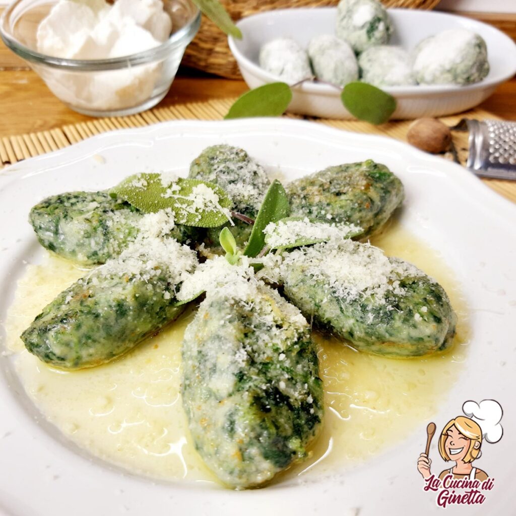 gnudi al burro e salvia