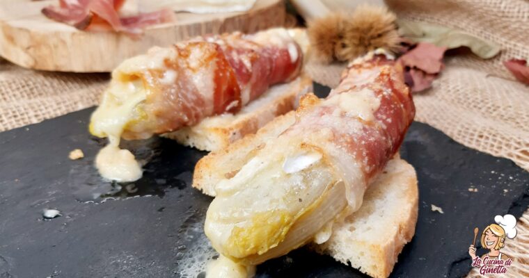 INDIVIA BELGA CON BRIE IN UN ABBRACCIO DI SPECK