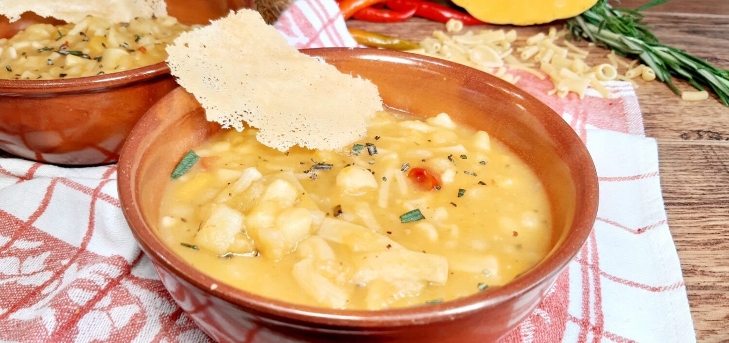 PASTA PATATE E ZUCCA