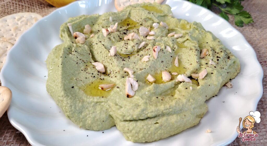 hummus di piselli