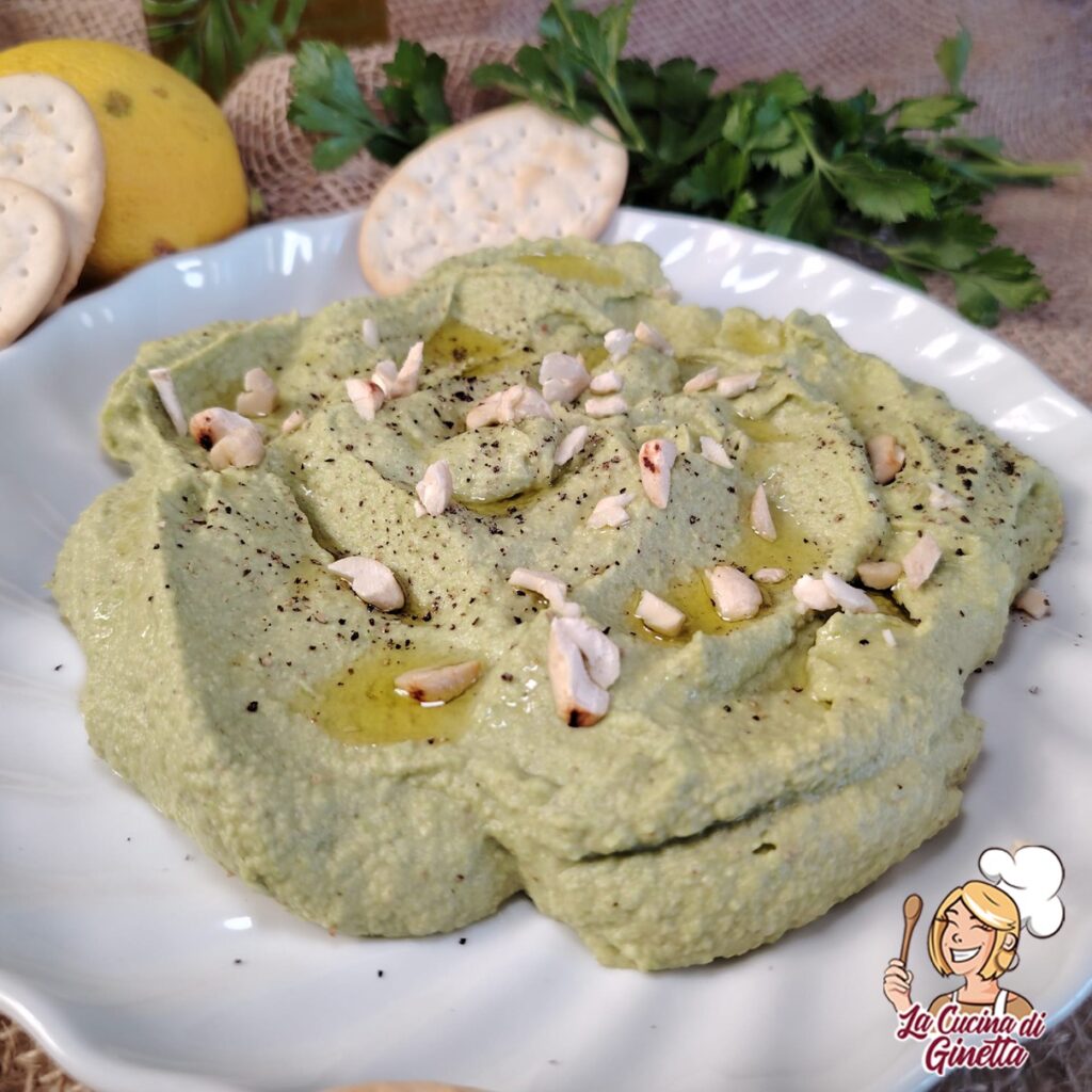 hummus di piselli