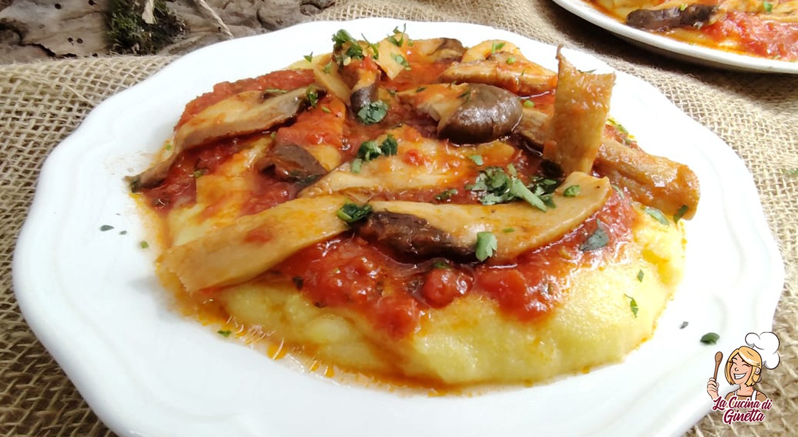 POLENTA CON FUNGHI CARDONCELLI