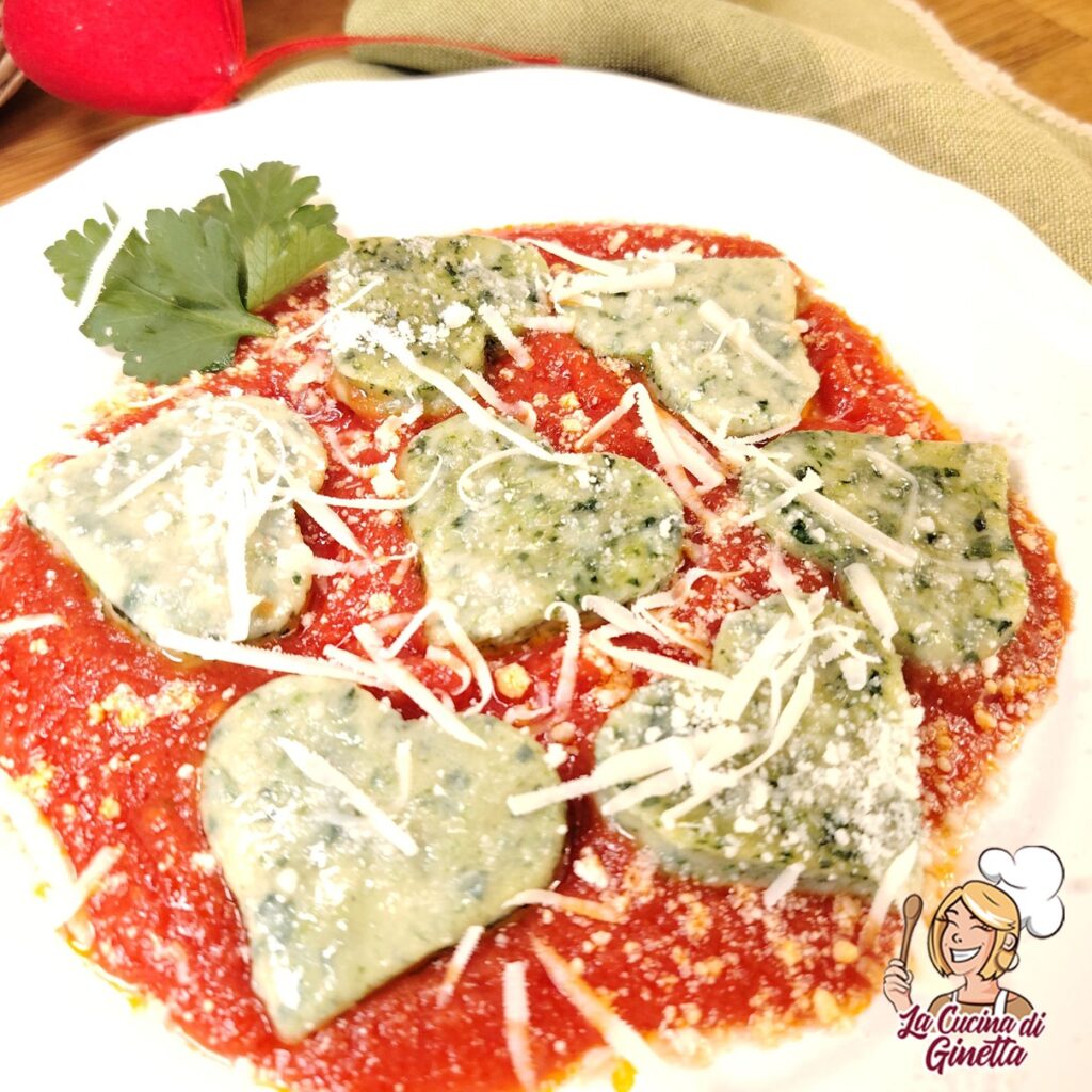 gnocchi di cupido ricotta e spinaci